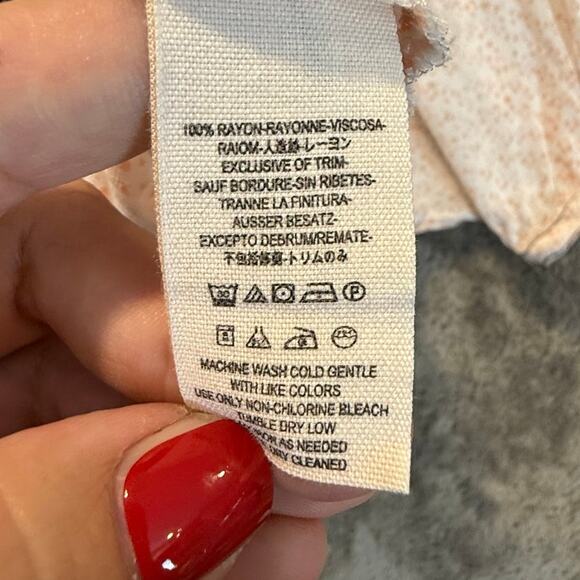 Free People Days Of Romance Top Blouse Boho Peasant Dolman Sleeve M Medium - Picture 7 of 12